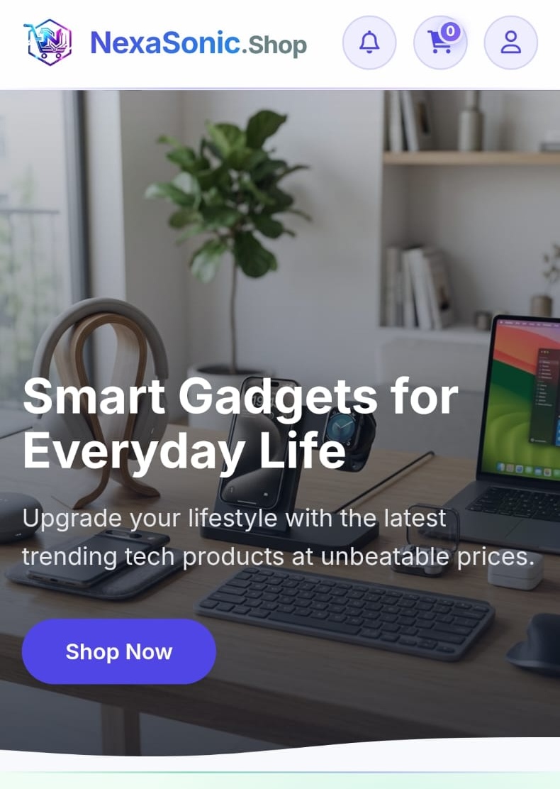 E-Commerce Shopping Website preview